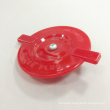 2 1/2" PLASTIC BREAKER  (ASSEMBLED) RED thermoplastic